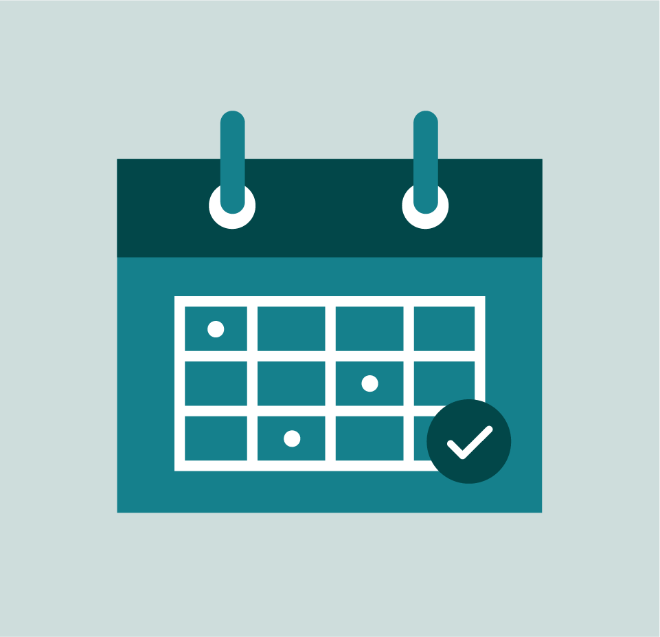 Calendar Blue Sq Calendar Blue Sq